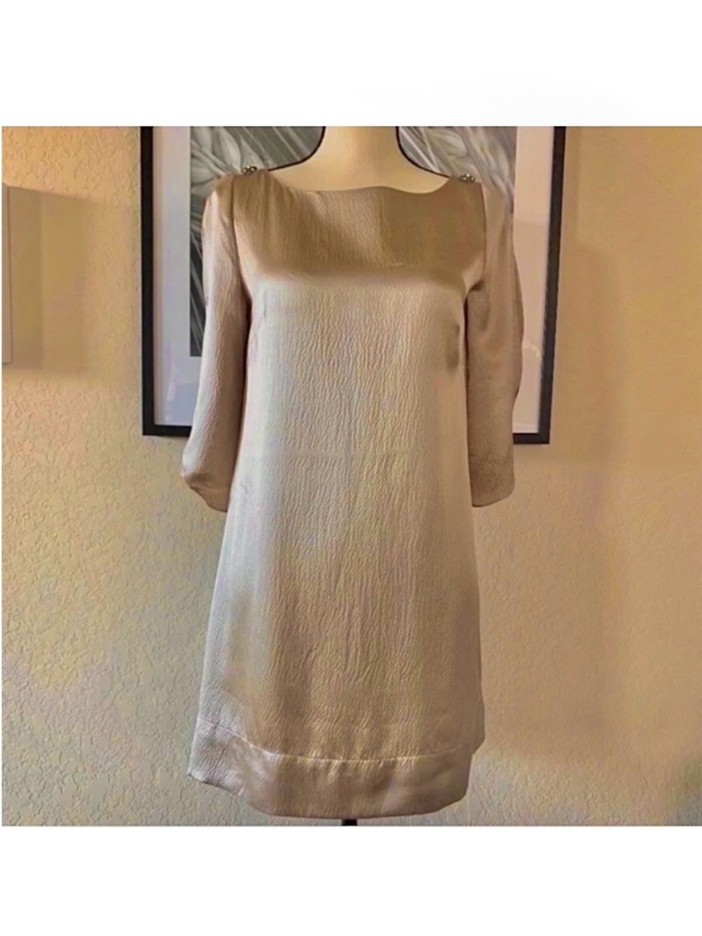 BCBGMAXAZRIA NEW Silk Short Tunic Cocktail Evening